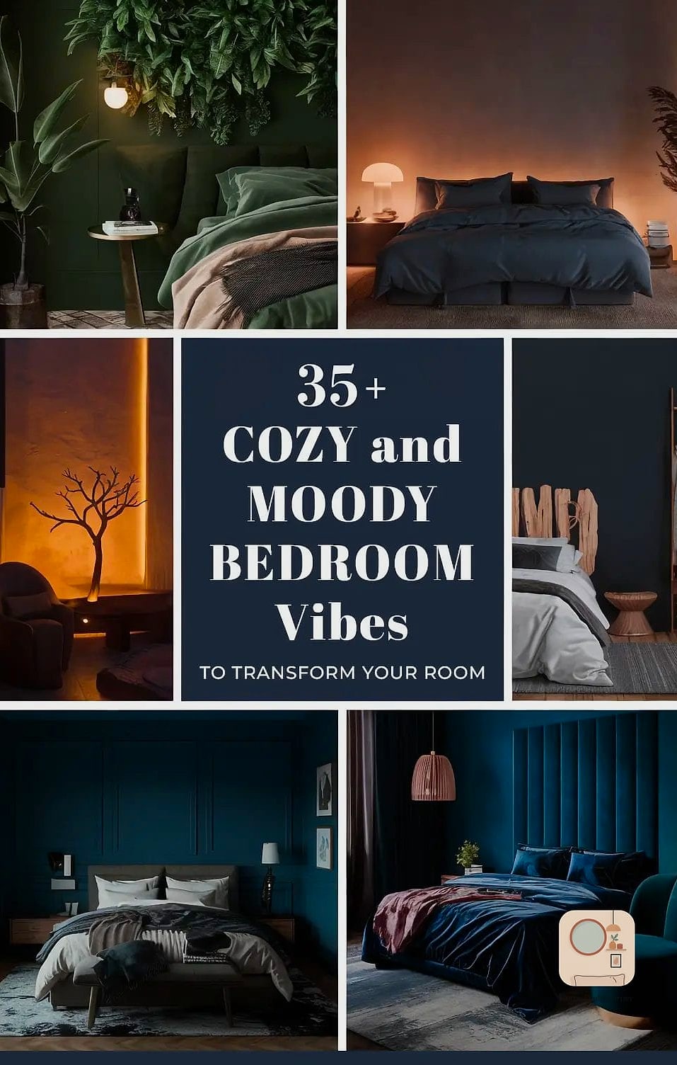 30 Cozy Bedroom Inspiration Boards You'll Want to Copy 24 Moody Maximalist Jewel Tones