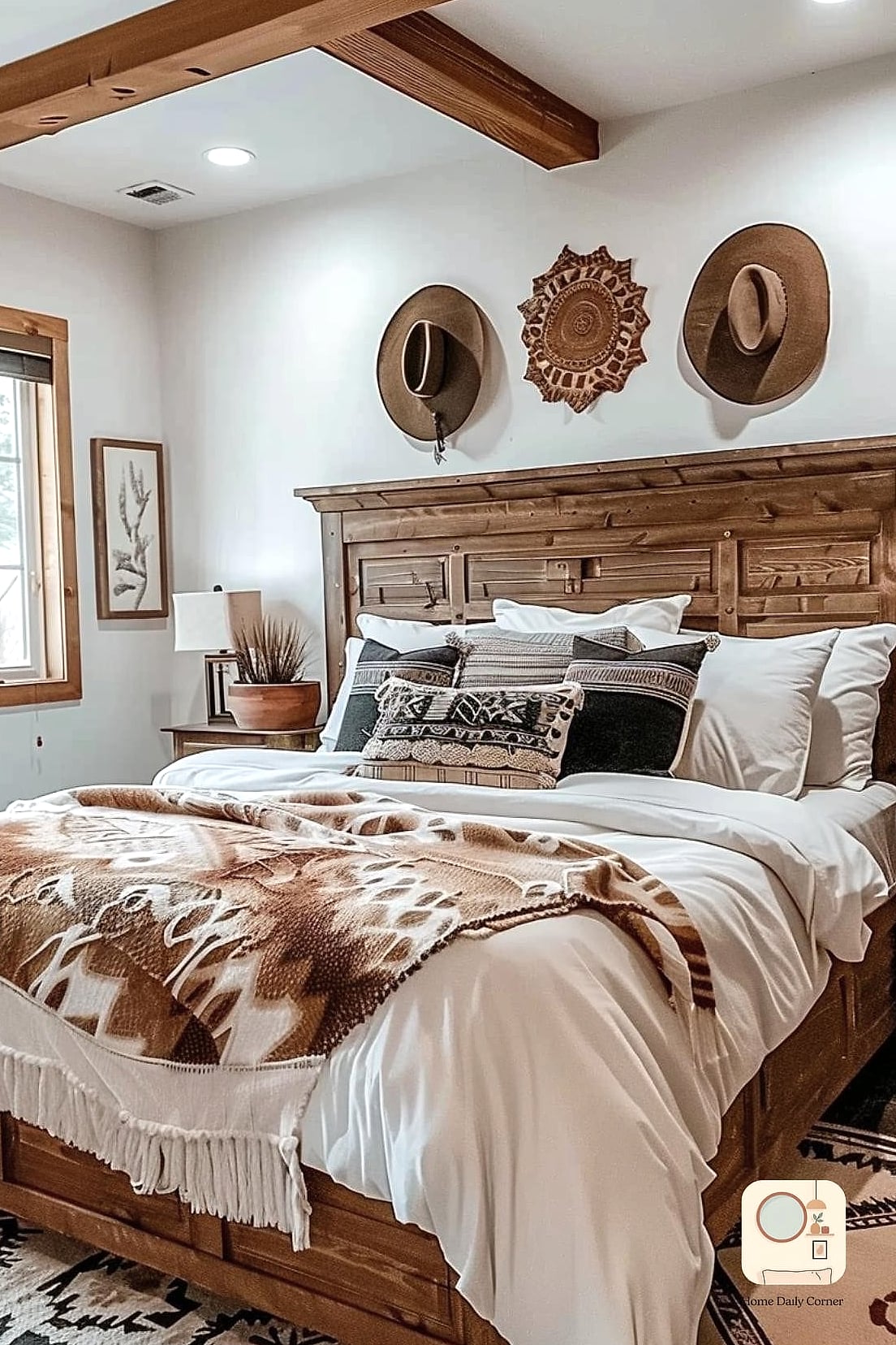 25 Western Bedroom Decor Looks We're Obsessed With This Year 9 Neutral Adobe-Inspired Walls