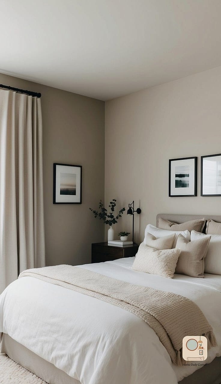 A Neutral Color Palette with One Bold Accent