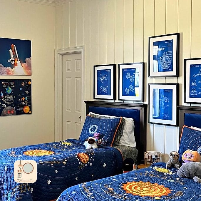Outer Space and Galaxy Theme