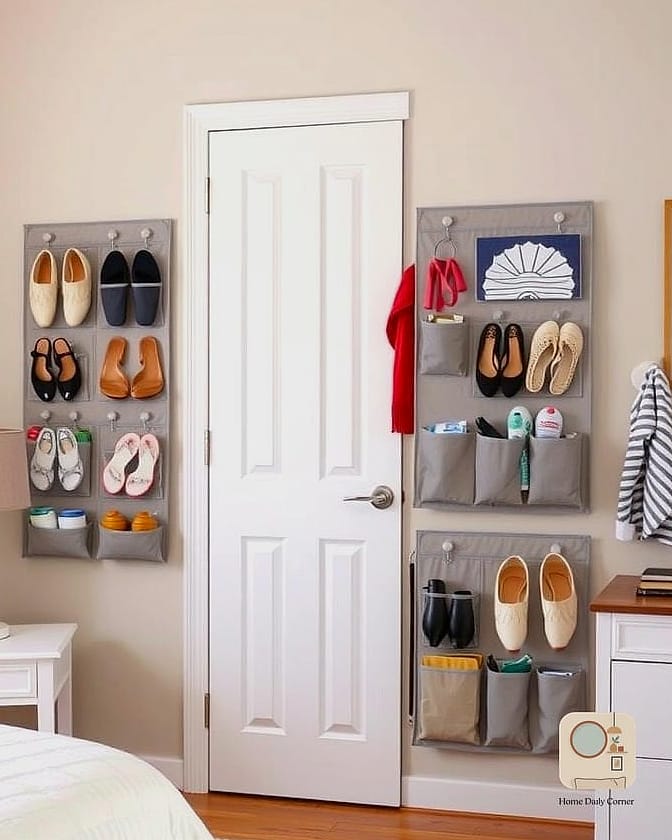 Over-the-Door Organizers for Shoes and Accessories