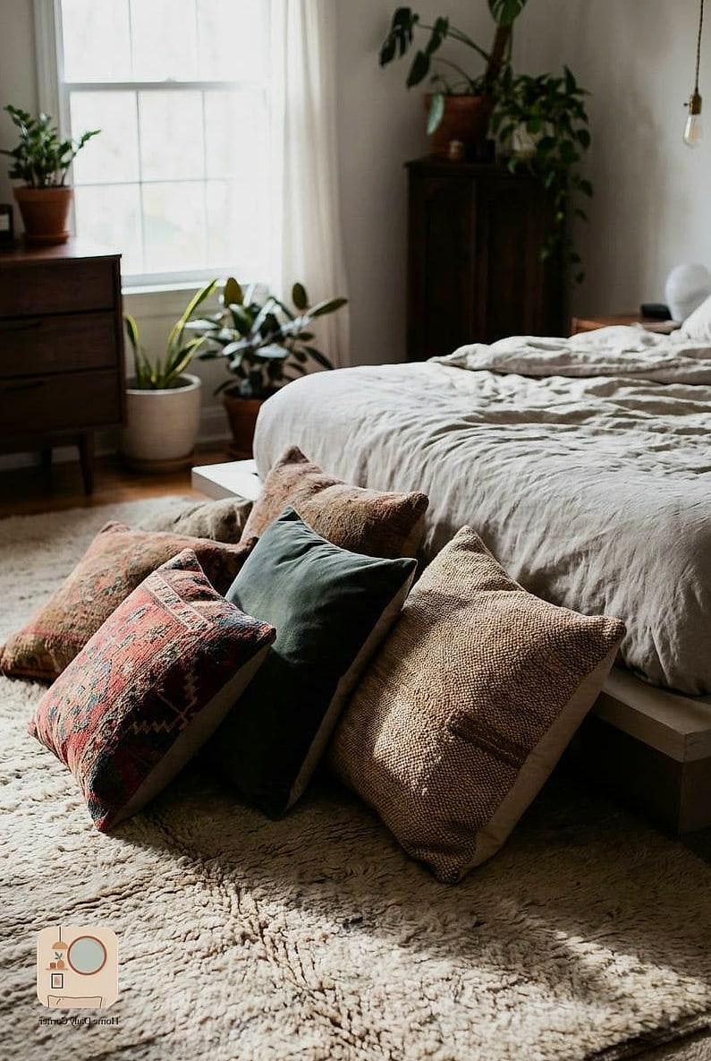 Oversized Throw Pillows and Floor Cushions