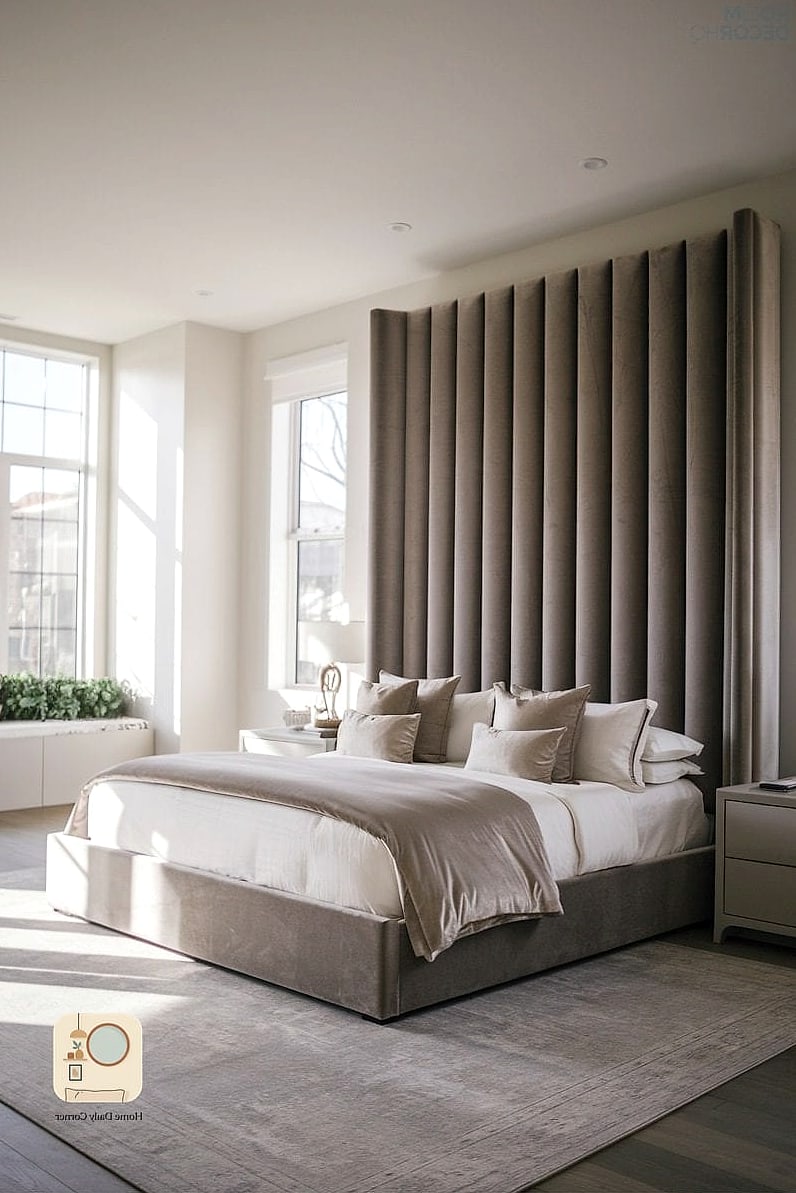 Oversized Upholstered Headboard