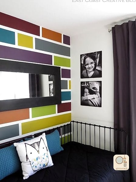 Paint an Accent Wall Behind the Headboard