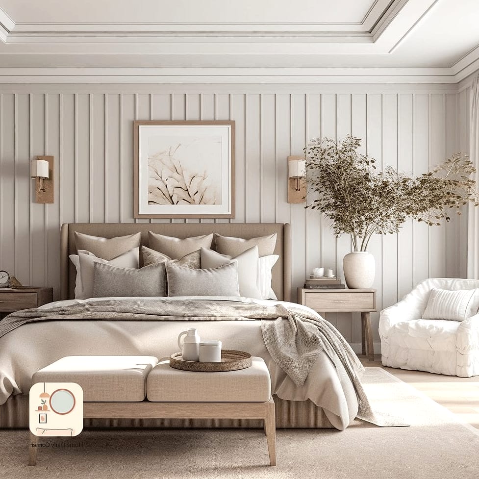 Painted Furniture in Soft Greige Tones