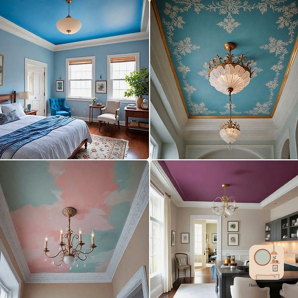 Painting the Ceiling to Trick the Eye