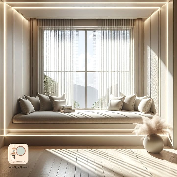 Panel Molding That Frames the Whole Nook
