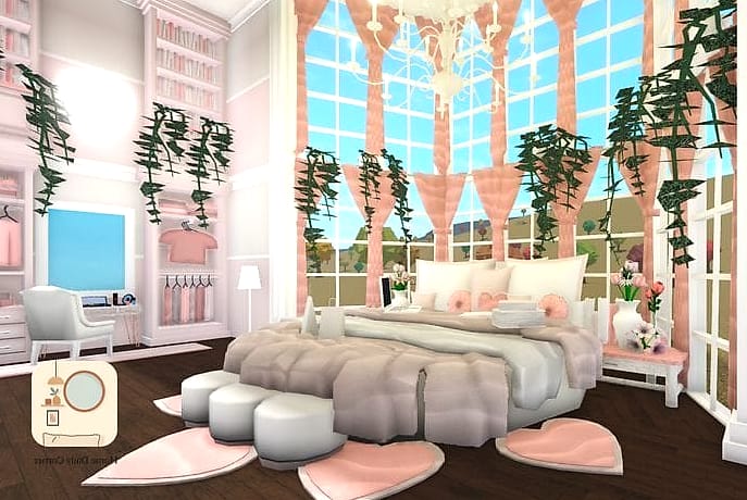 18 Bloxburg Bedroom Ideas Designs You Need to See Right Now 6 Pastel Pink Girly Bedroom