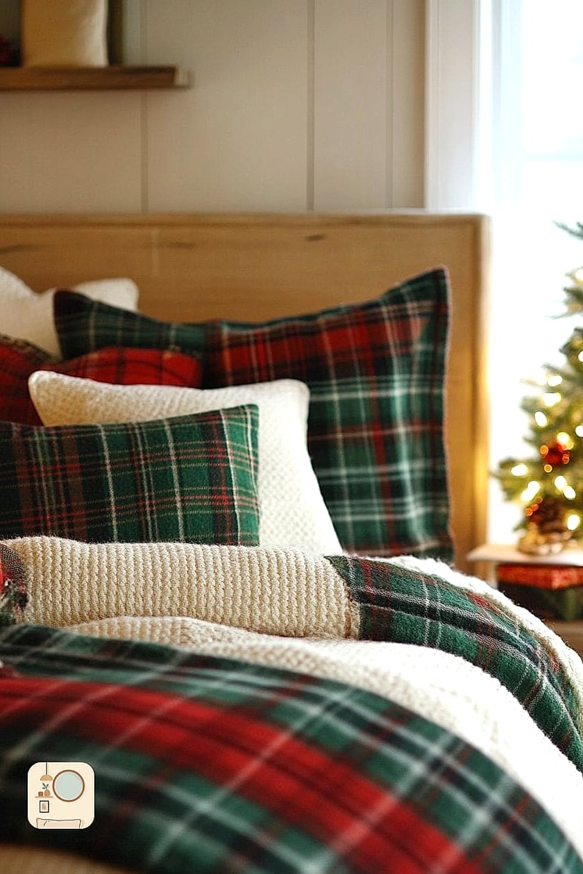 A Plaid Flannel Bedding Layer