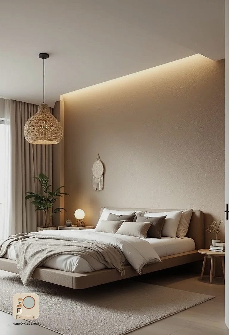 A Plaster-Look Wall Finish
