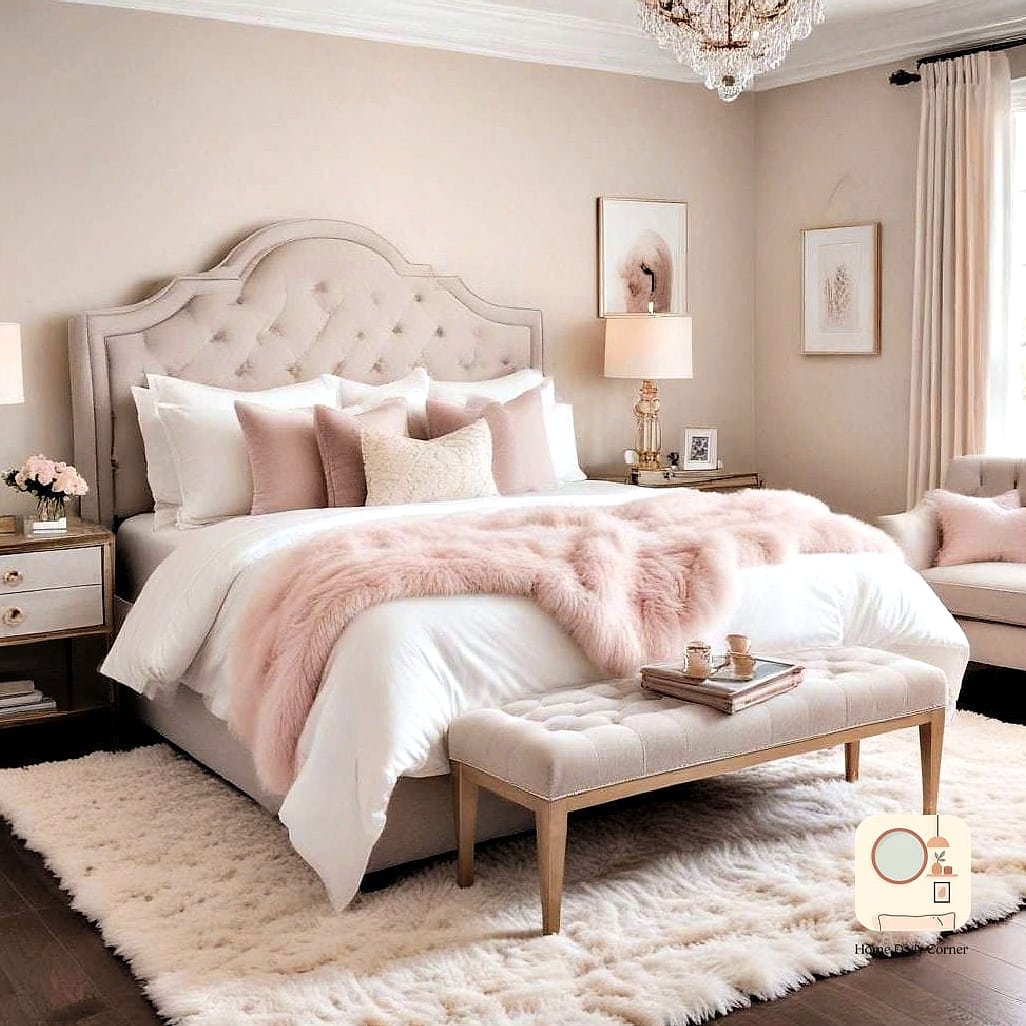 Plush Area for Books and Decor