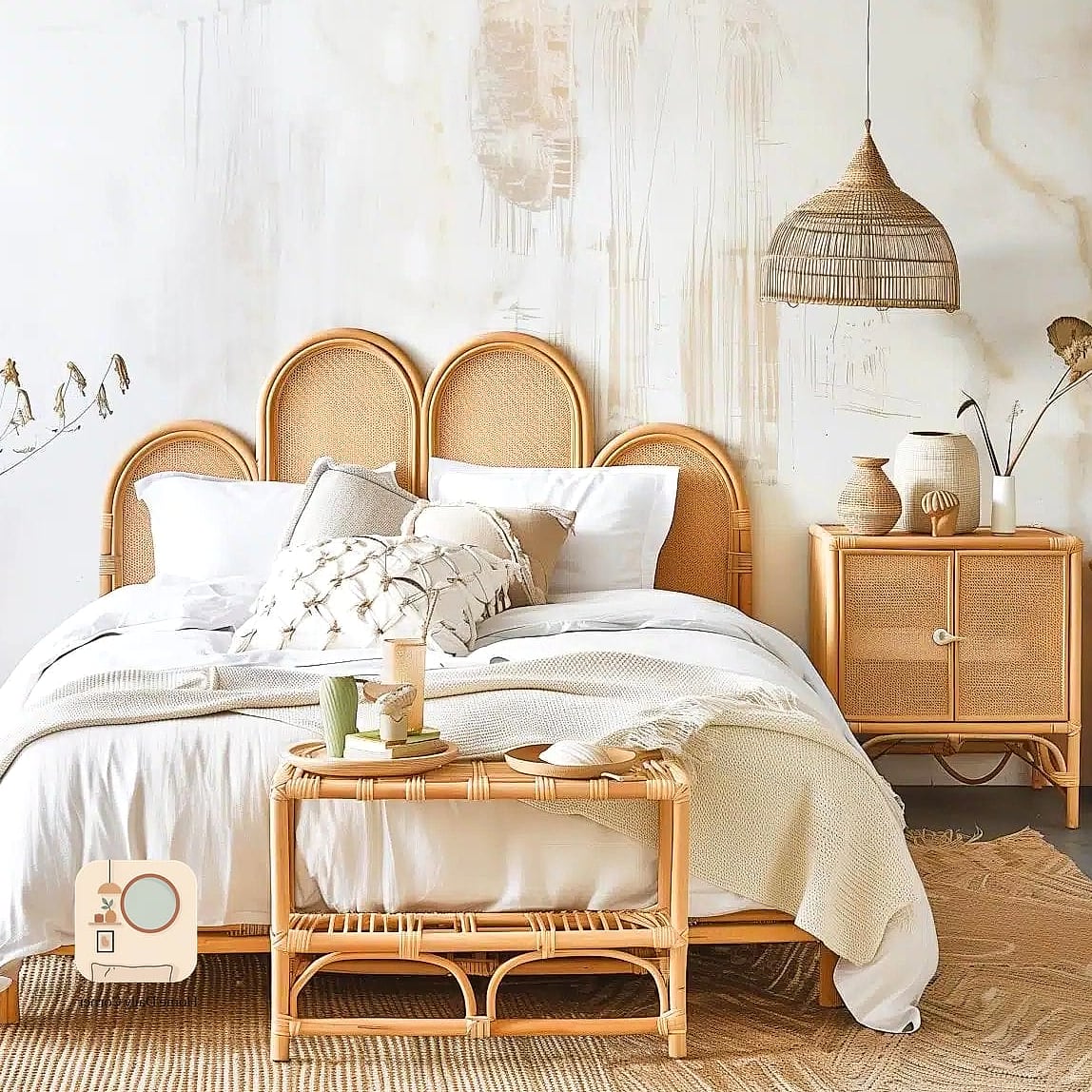 Rattan and Woven Accents