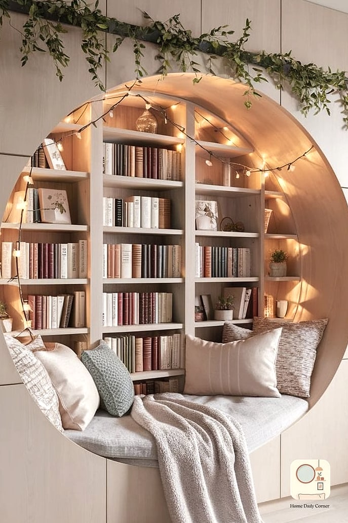 Reading Corner with Accent Chair
