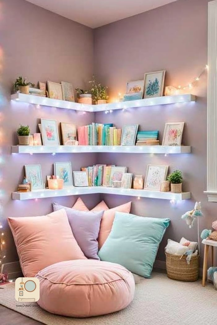 Reading Corners with Layered Lighting