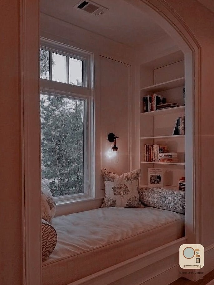 Reading Nook in the Corner