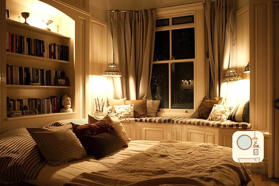 Reading Nook in the Corner