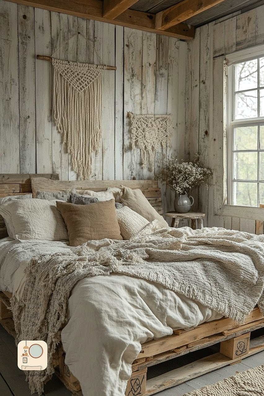 Reclaimed Wood Headboard