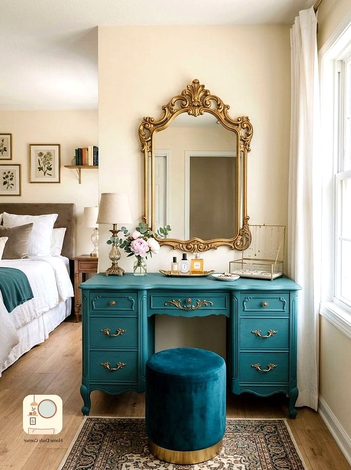 Repurposed Dresser Vanity