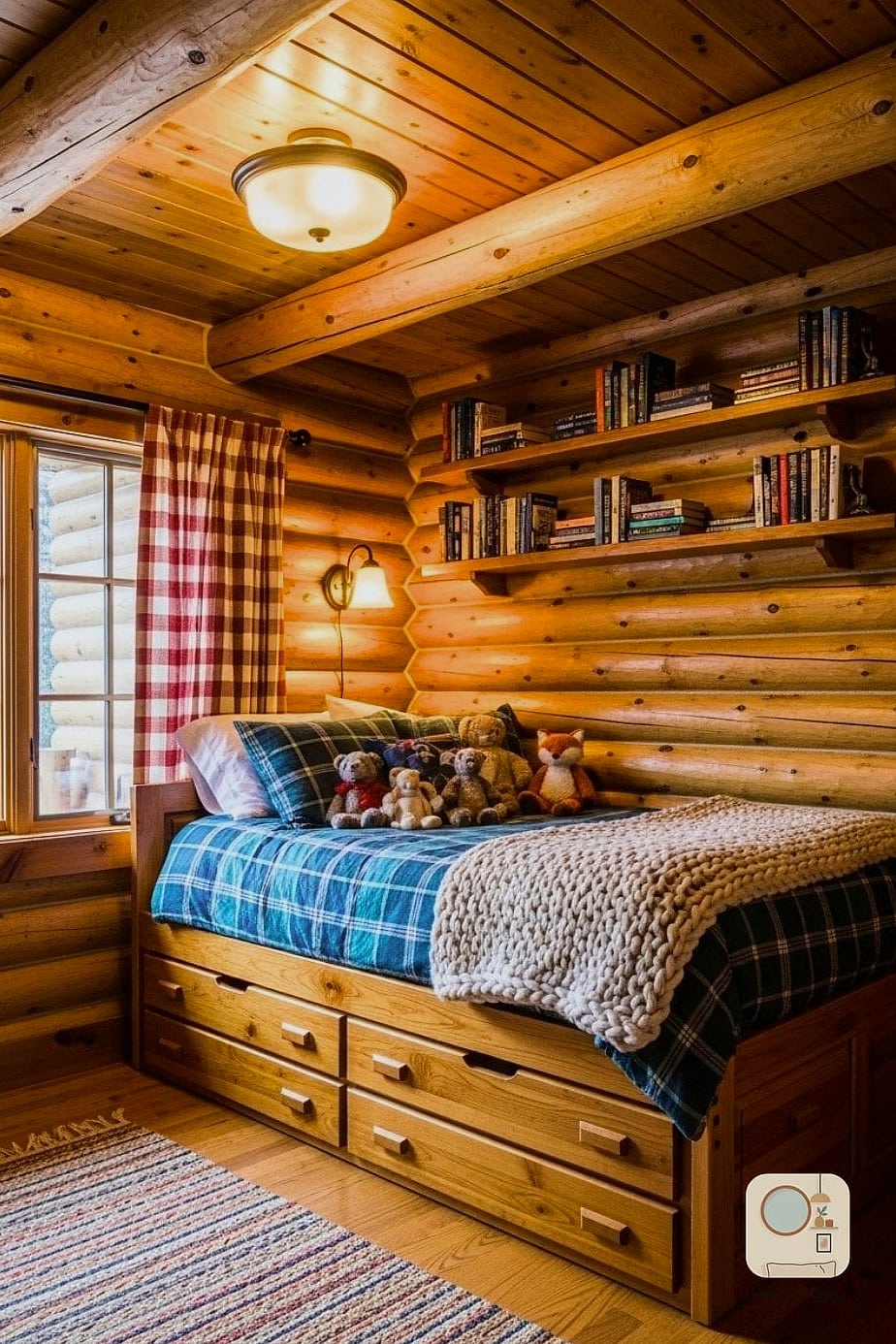 Rustic Cabin Bedroom