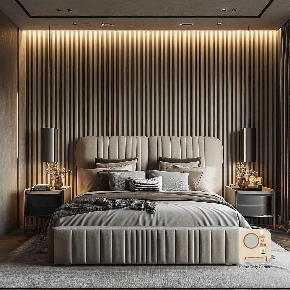 Scalloped or Fluted Wall Paneling