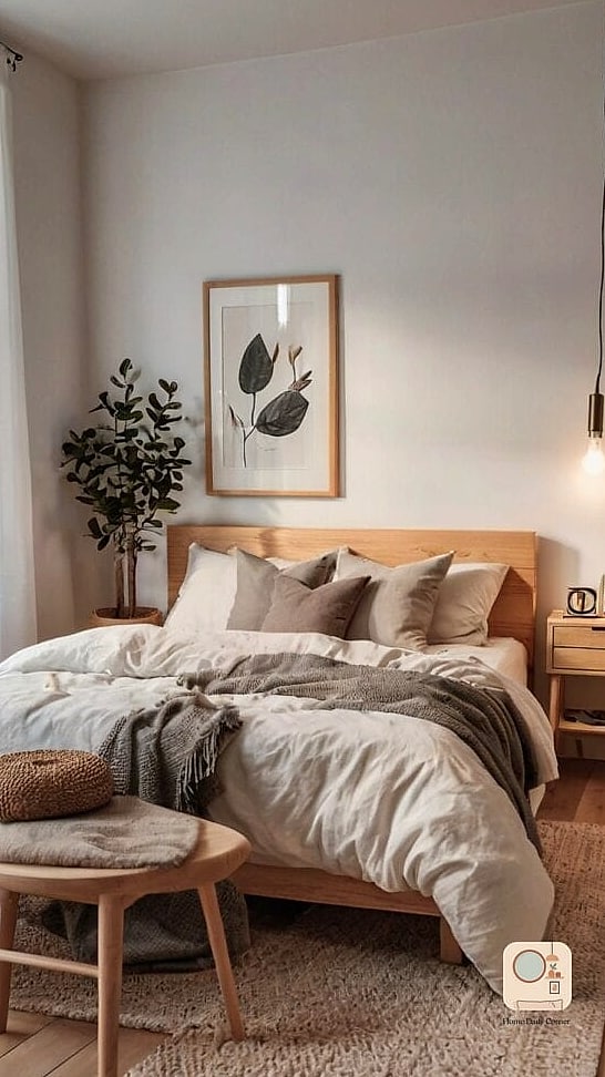 10 Small Master Bedrooms Decor Inspiration Boards You'll Want to Copy 5 The Scandinavian Simplicity Board