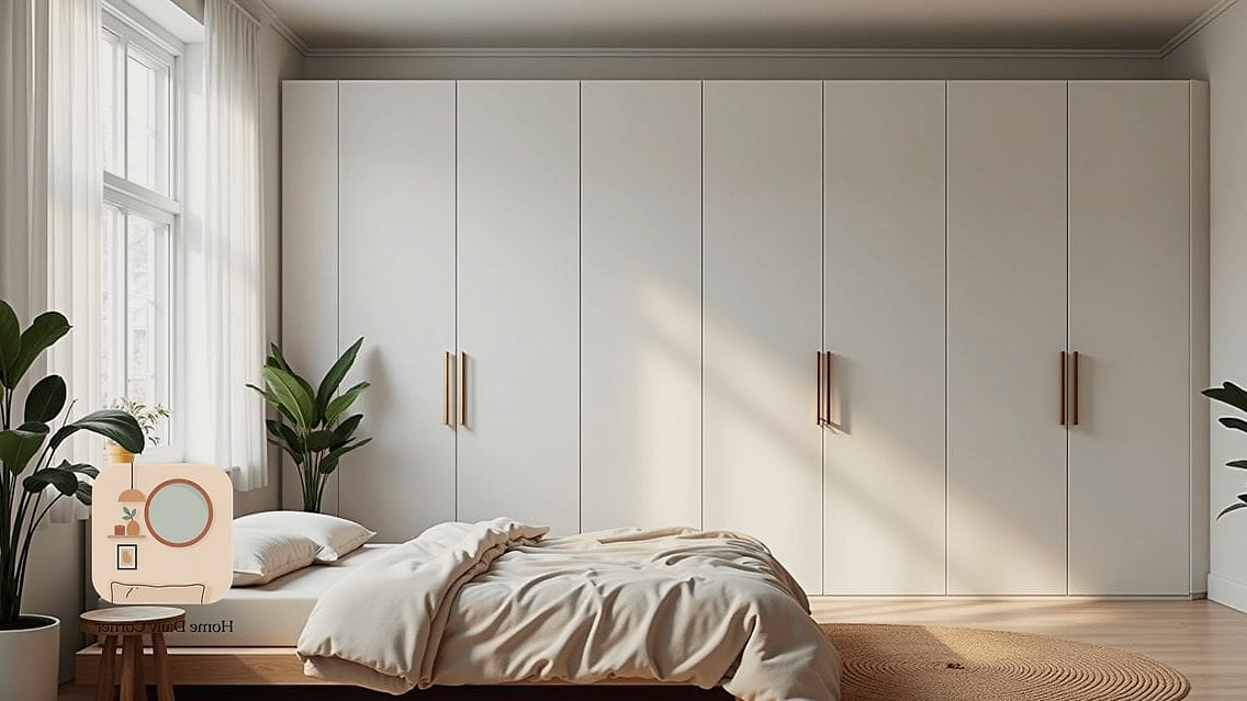 Scandinavian-Style Light Wood Cupboard