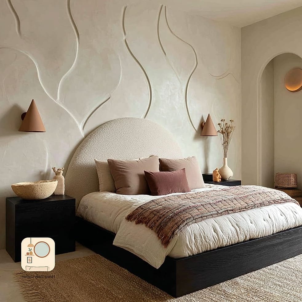Sculptural Plaster Wall Art