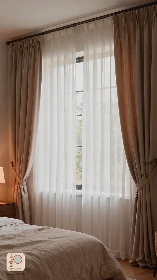 Sheer Curtains for Soft Light