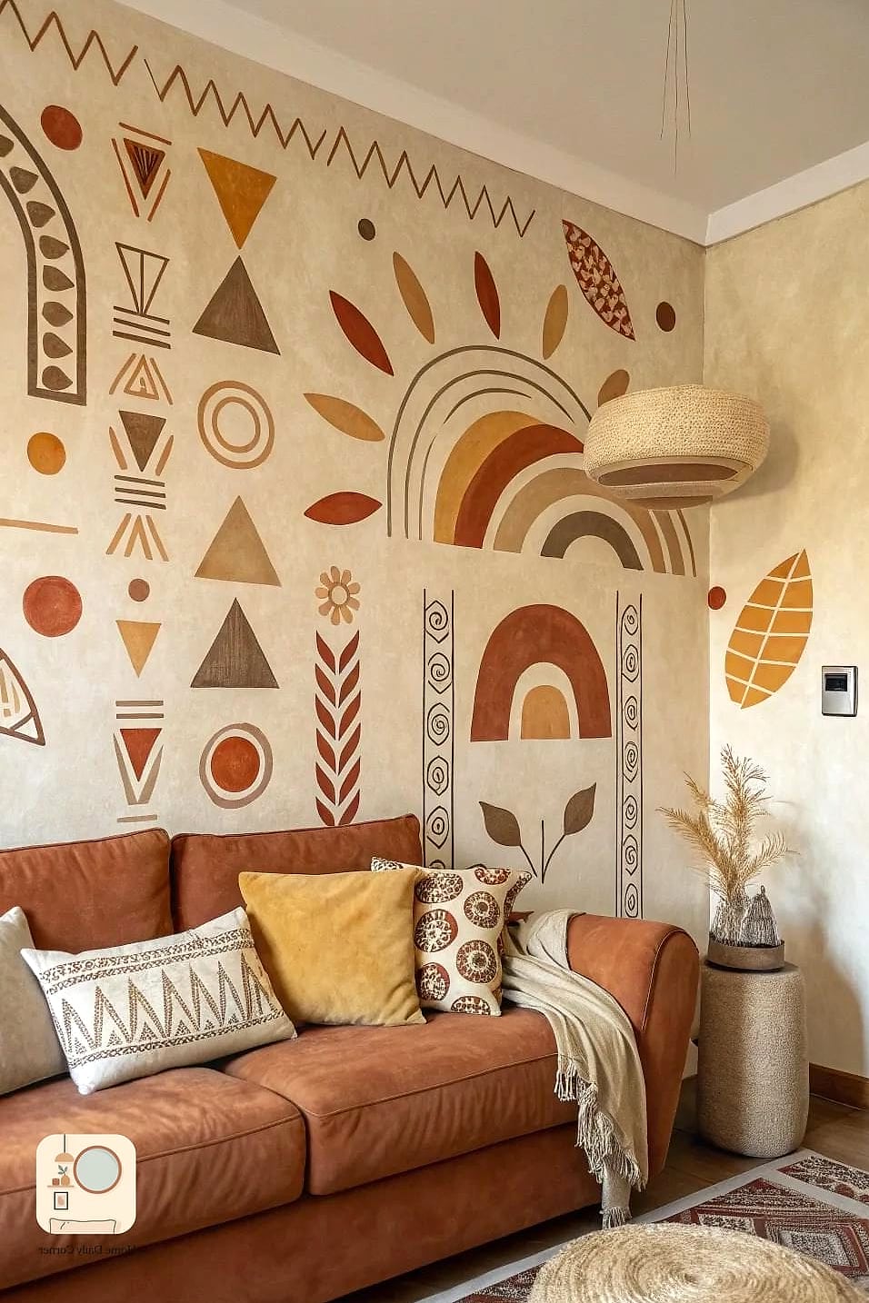 10 Creative Wall Painting Ideas Bedroom Unique Ideas You Haven't Seen Before 8 A Single Freehand Line Drawing