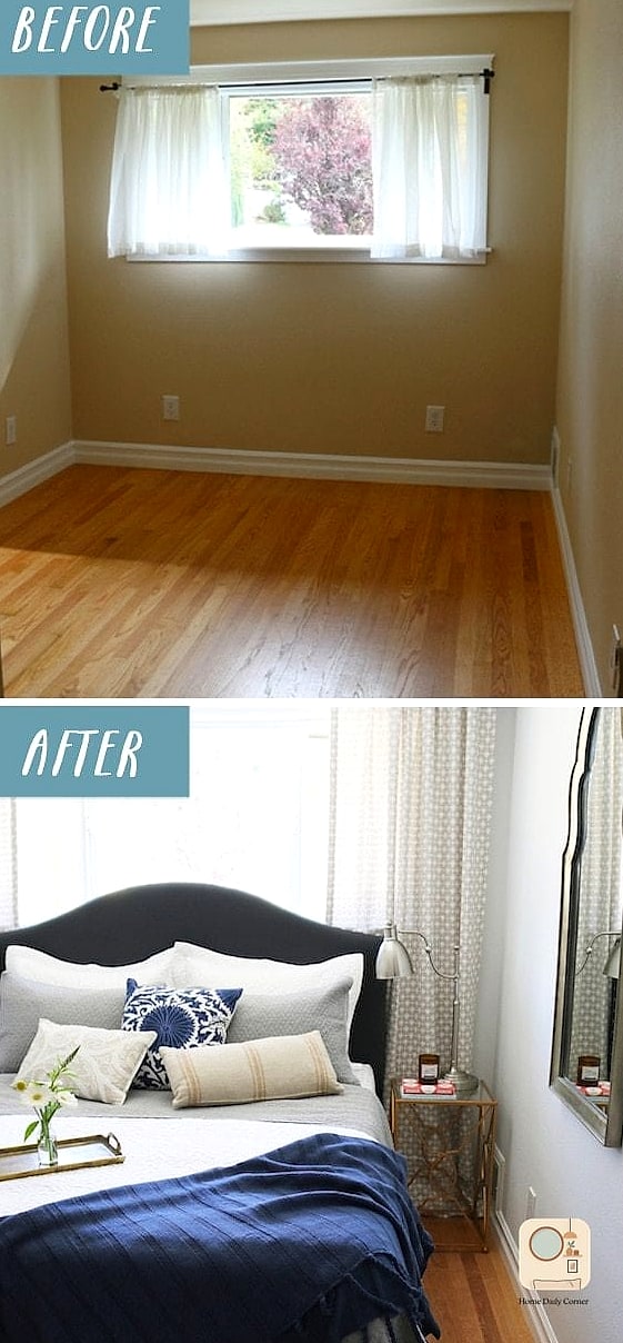 13 Bedroom Interior Before and After Transformations to Inspire 9 Small Apartment Bedroom Maximizes Every Inch