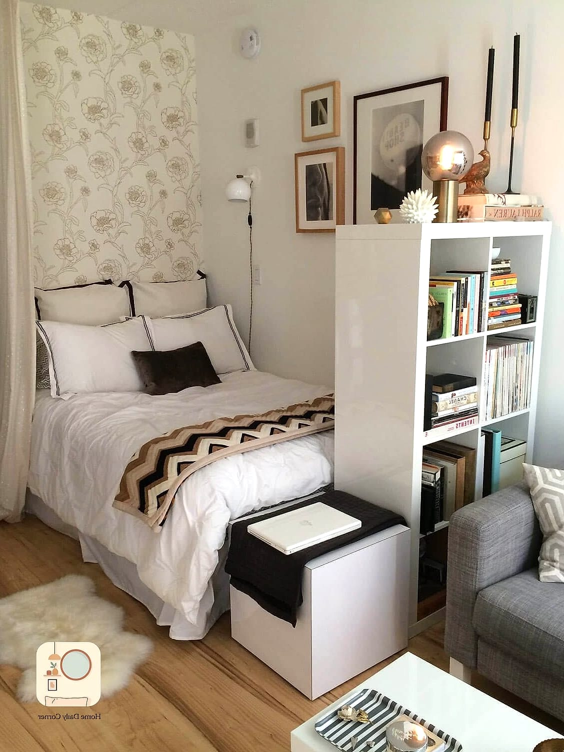 10 Bed Room Photos That Will Inspire Your Next Project 10 Small Bedroom with Multifunctional Built-In Storage
