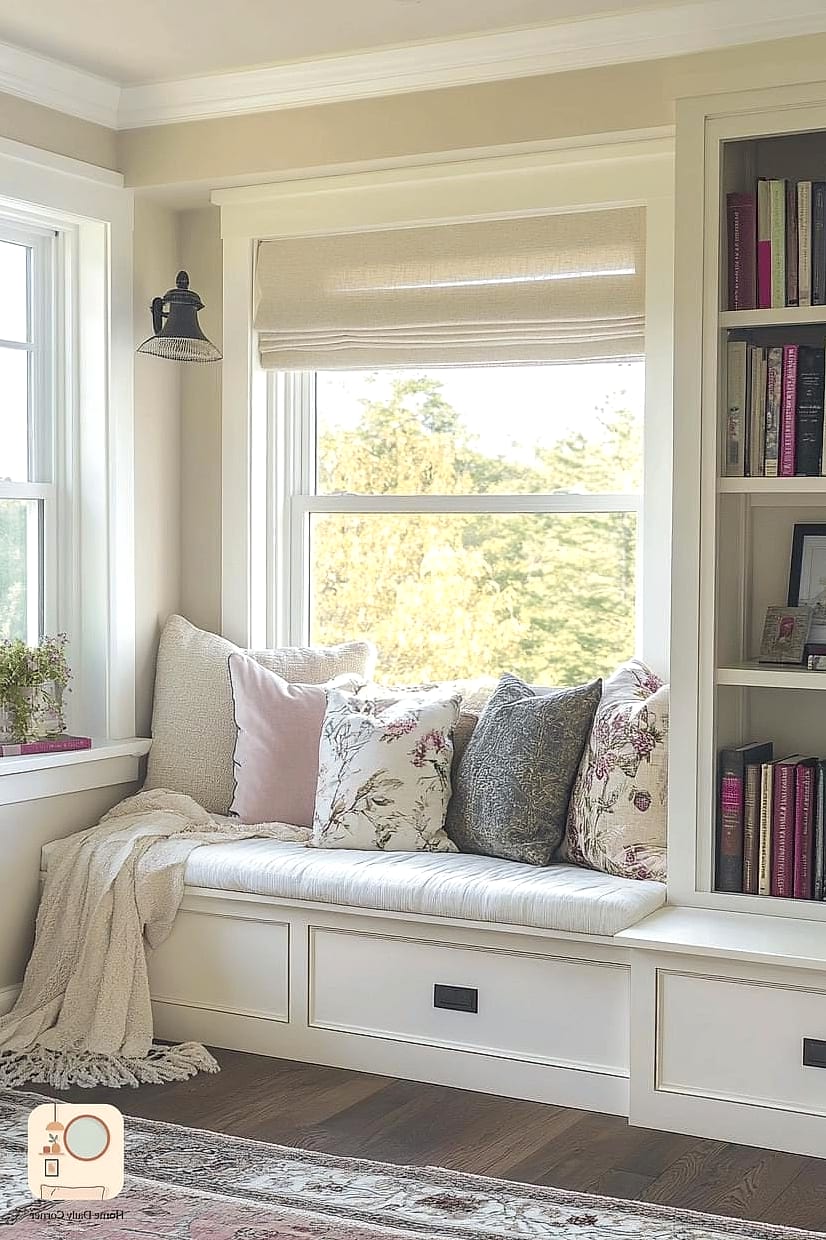 A Small Chandelier or Sconces Overhead