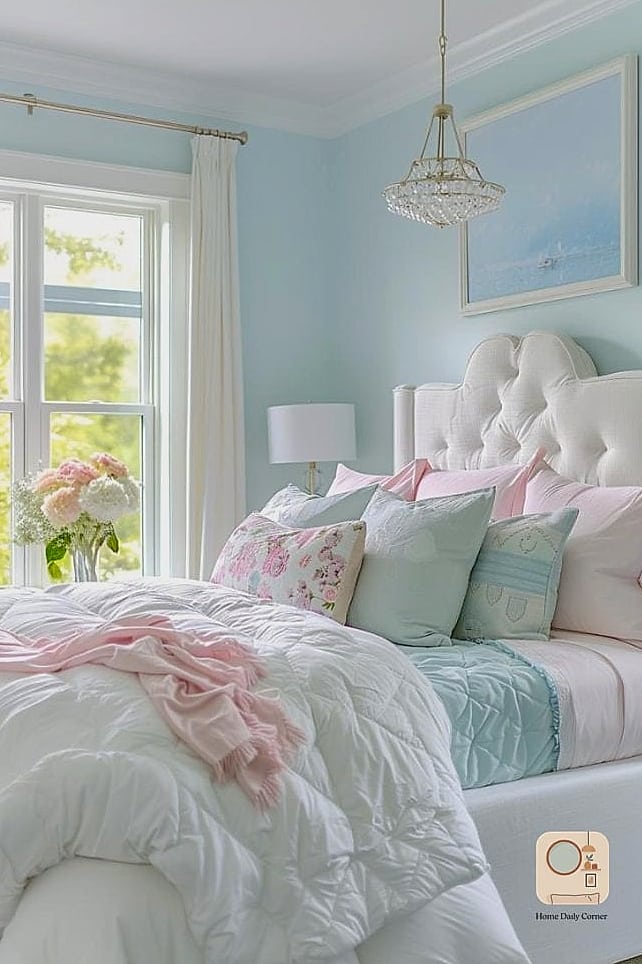 Soft Pastel Accent Walls