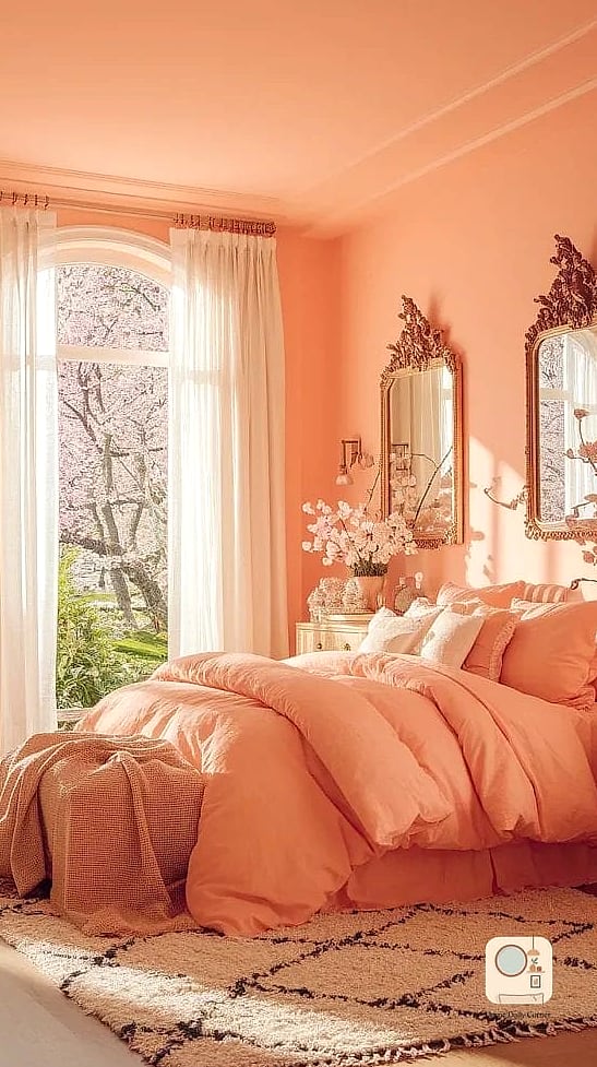 Soft Peach for Warm, Flattering Light