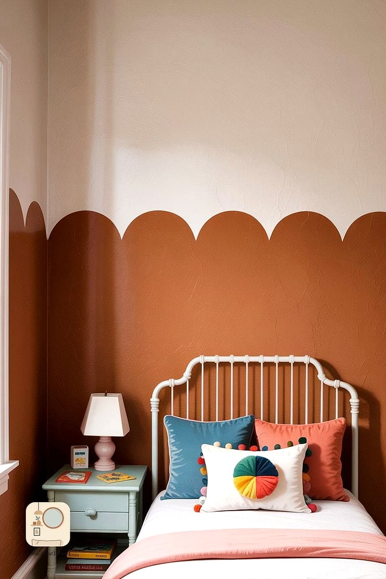 Soft Scalloped Paint Edge