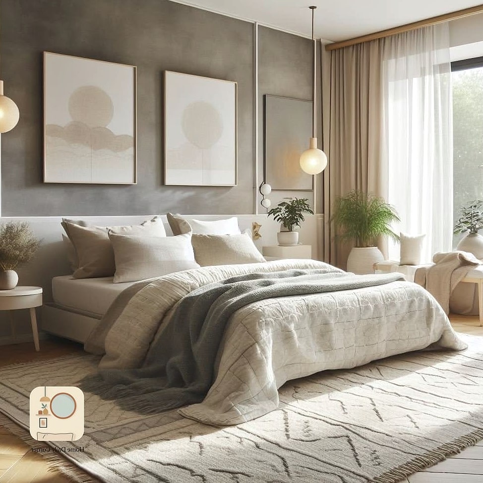 7 Elegant Bedroom Inspiration Boards You'll Want to Copy 4 Soft Scandinavian with Textured Layers