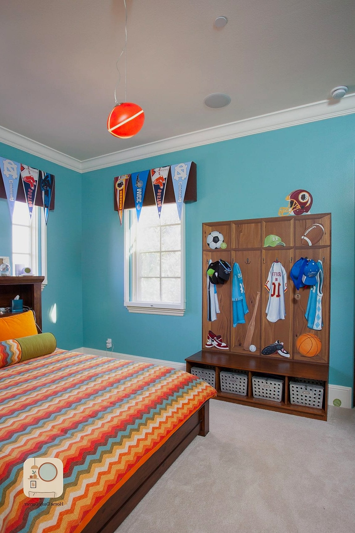 Sports Themed Bedroom