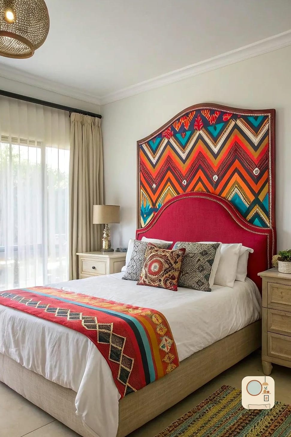A Statement Headboard