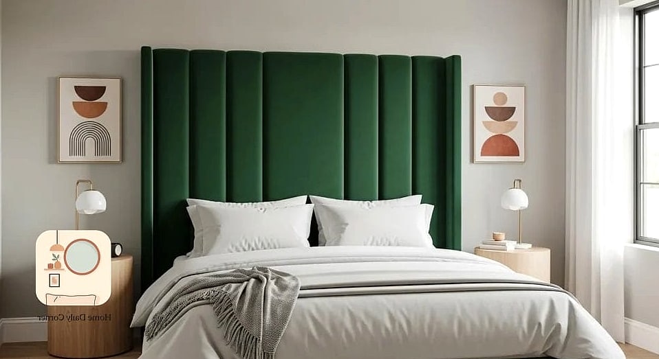 A Statement Headboard