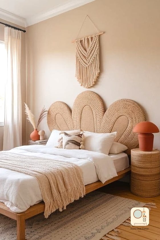 A Statement Headboard