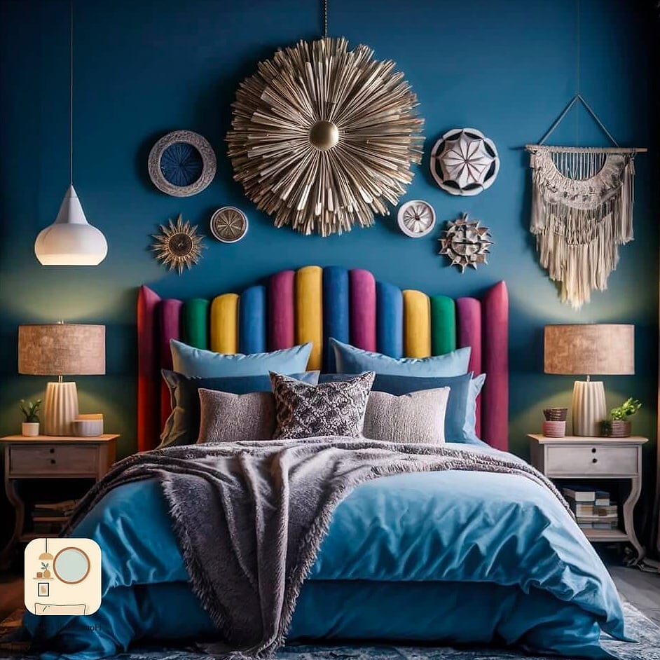 A Statement Headboard