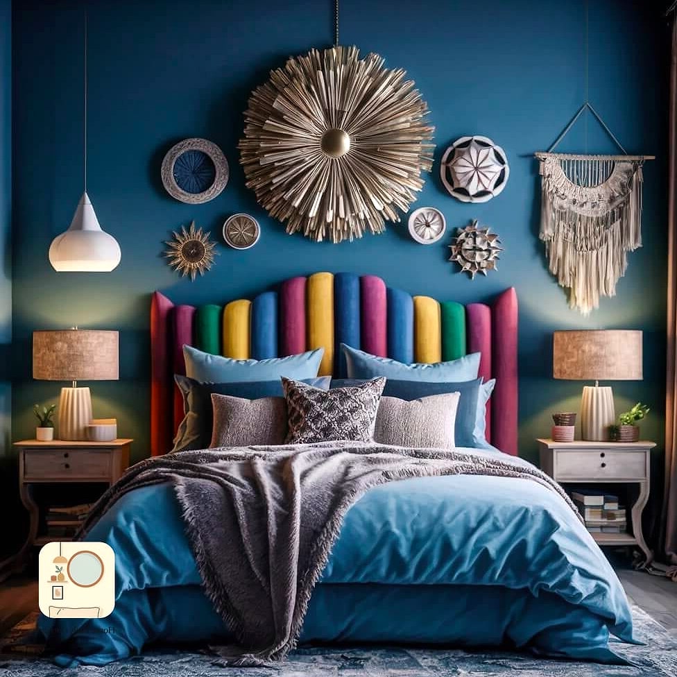 A Statement Headboard