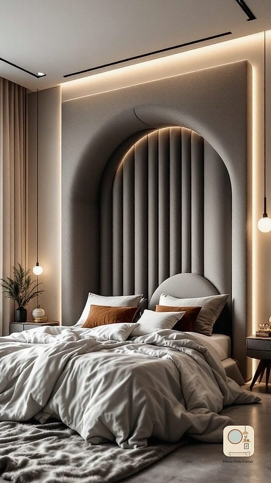 Statement Headboards Made from Reclaimed Wood