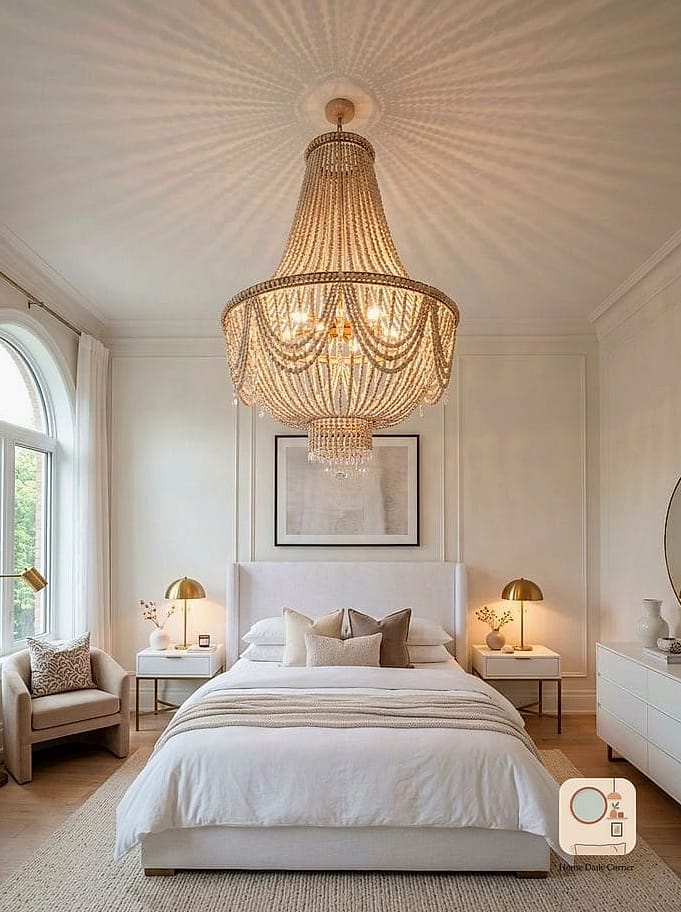 A Statement Light Fixture