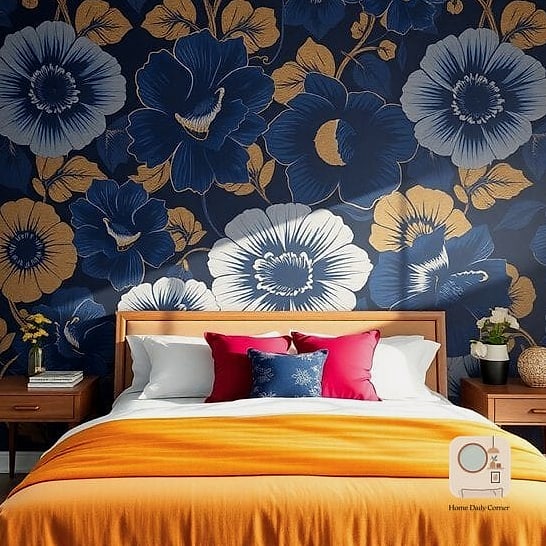 Statement Wallpaper Accent Wall