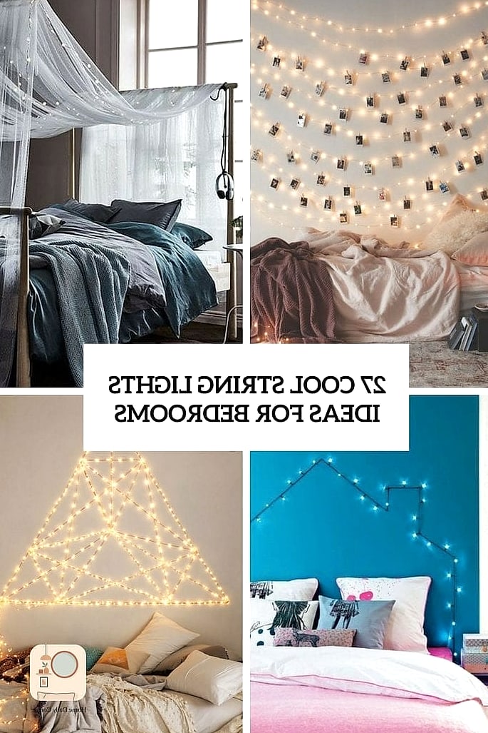 19 Romantic Bedroom Decor Ideas That Work in Any Size Home 5 String Lights Draped with Intention