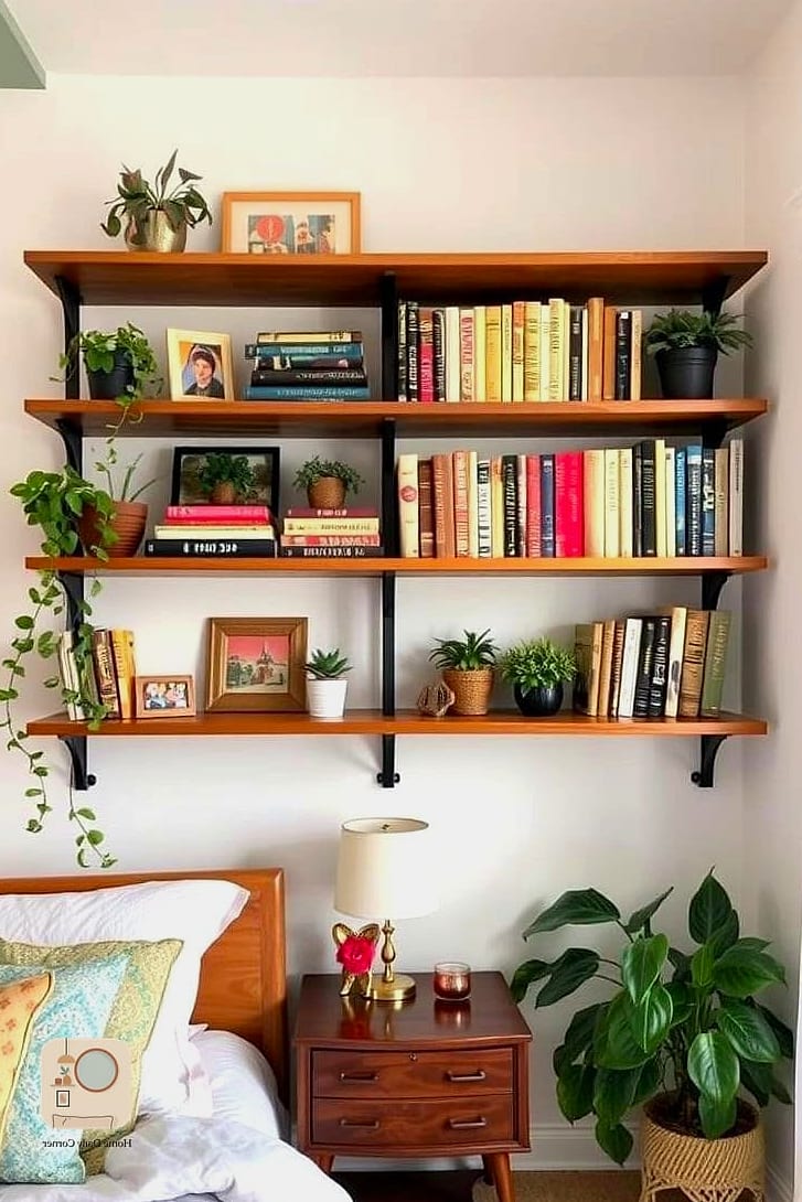 Style Open Shelving with Curated Vintage Finds