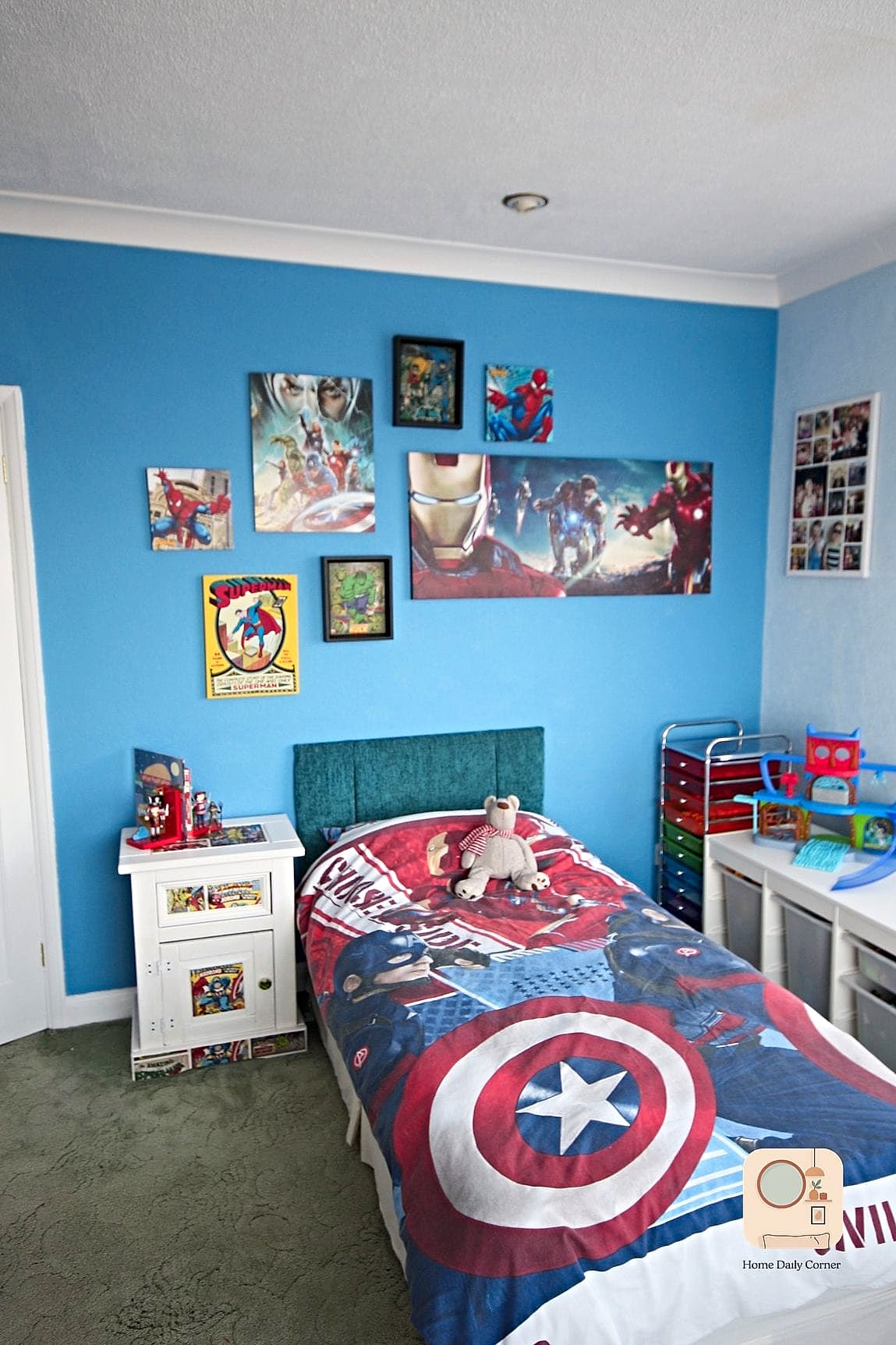 Superhero Themed Bedroom