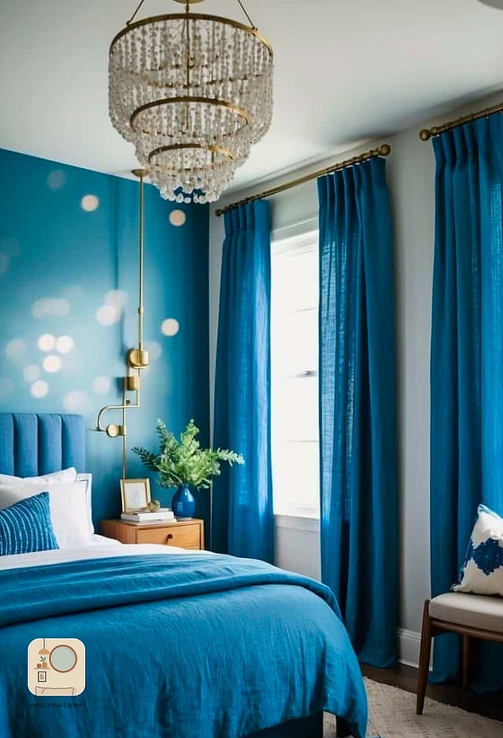 Swap in Blue Curtains