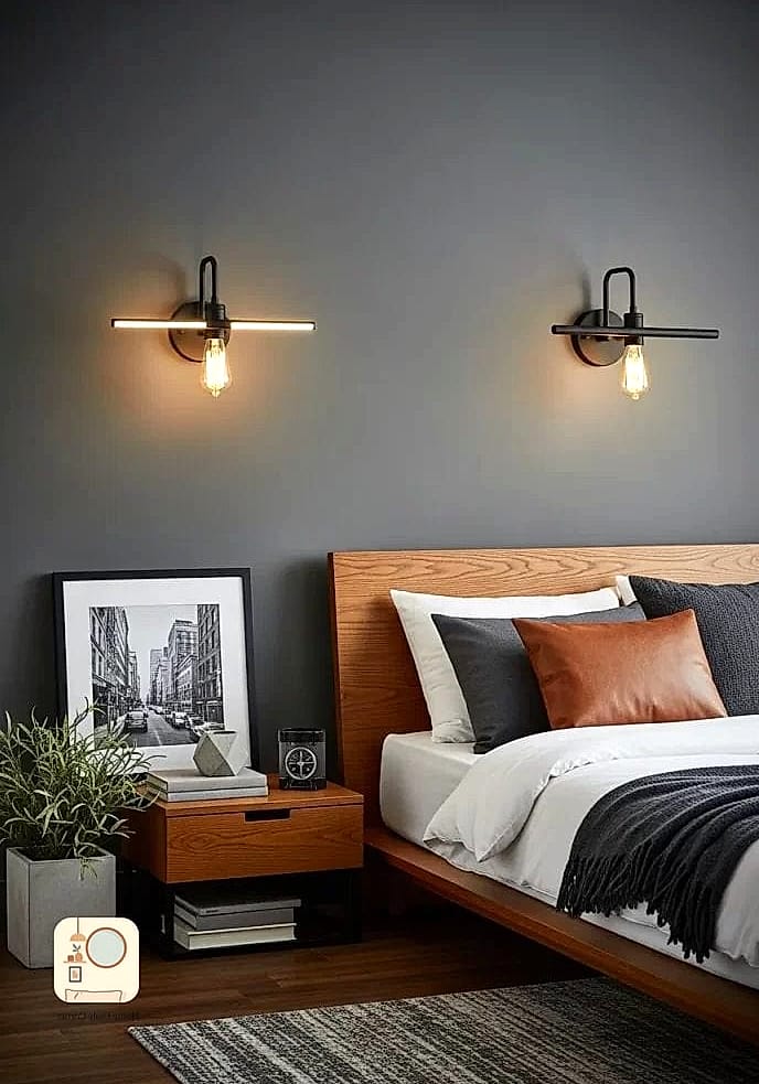 14 Mens Bedroom Decor Ideas to Upgrade Your Home This Weekend 14 Swap Hardware for a Cohesive Metal Finish